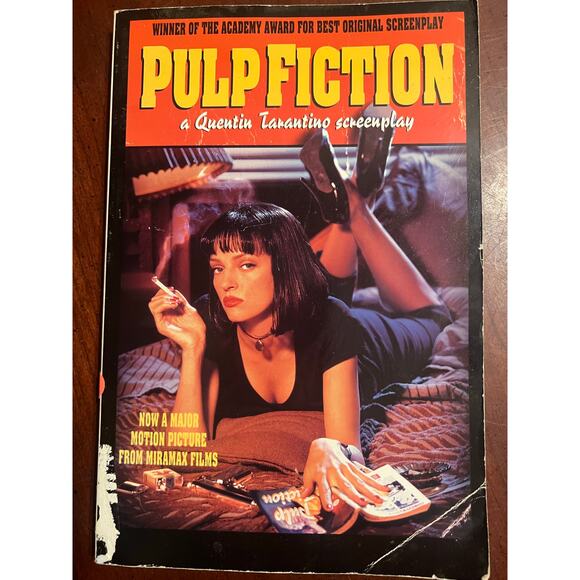 Miramax Books Other - Pulp Fiction a Quentin Tarantino Screenplay Winner Academy Award Best Screenplay
